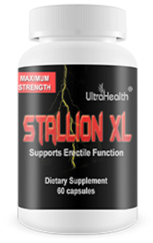 Men's Health: STALLION  XL - Powerful Male Enhancer - Size 60 Capsules