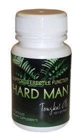Men's Health: HARD MAN TONGKAT ALI - Powerful Male Enhancer - Size 60 Capsules