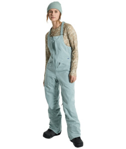 Womens Snow Pants: Burton Womens Reserve Stretch Bib Pants