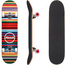 Almost Thin Stripes Complete Skateboard