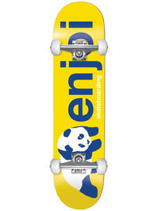 Enjoi Half And Half Complete Skateboard - Yellow