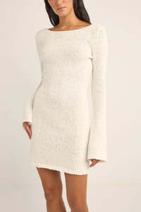 Rhythm Adele Long Sleeve Knit Dresses