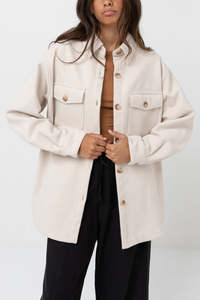 Womens Jackets: Rhythm Classic Minimal Shackets