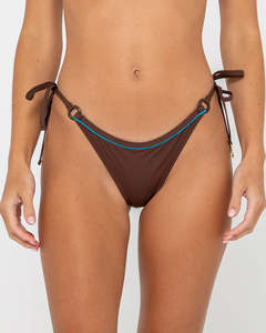 Womens Swimwear: Rusty La Cabana Brazilian Side Tie Bikini Pants