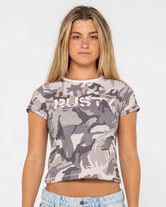 Rusty Tank Girl All Ova Baby Tees