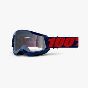 Bike Goggles: 100% Strata 2 MX Goggles