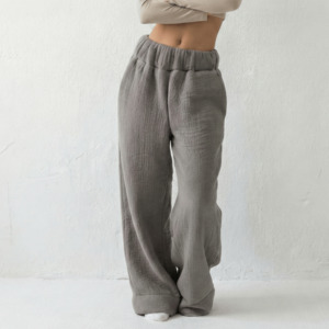 Premium Sherpa Lined Comfort Pants - Heather Gray