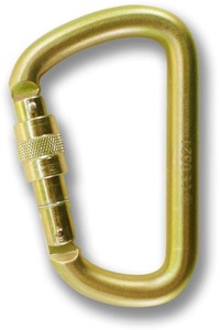 Products: Offset Carabiner - Steel Screw Gate 50kN - NZ Survivor