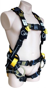 Products: Premium Tower Harness w/ Insulated Chest & Webbing Dorsal D-Ring - NZ Survivor