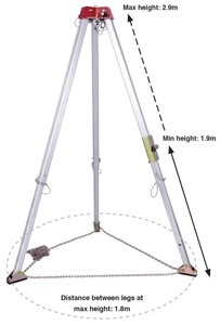 Products: Tripod Solid Head 2.95m - NZ Survivor