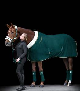 Fleece: Waldhausen Modern Rose Fleece Rug