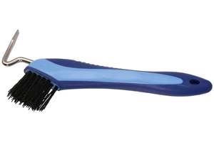 Blue Tag: Blue Tag Soft Grip Hoof Pick & Brush