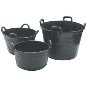 Recycled Rubber Feed Tub