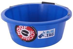 Feed Bins: Crush Tuff Shallow Bucket 15L