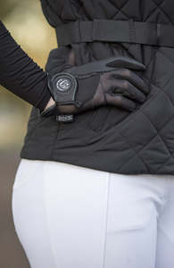 BARE Equestrian Pro Rider Mesh Grip Gloves