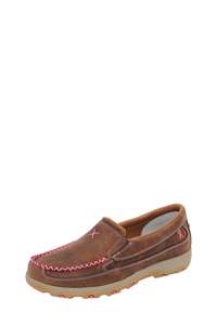 All Rider: Twisted X Women's Pink CellStretch Slip On