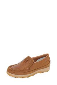 All Rider: Twisted X Women's Flower CellStretch Mocs Slip On