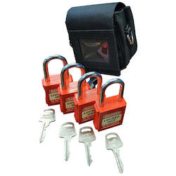 Lockouts: Padlock Belt Pouch With Locks Code LK08