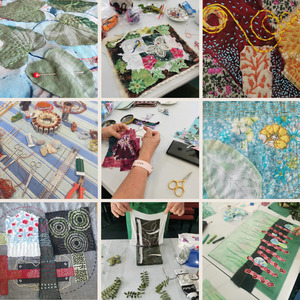 Create Your Own Bespoke Workshops: Create Your Own Bespoke Textile Collage Workshop with Sally Reynolds
