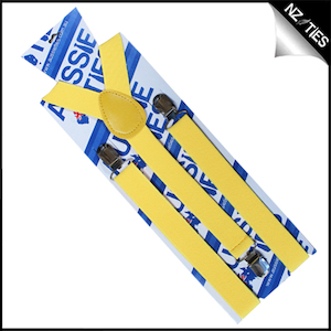 Yellow Braces Suspenders