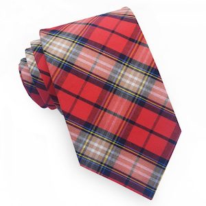 Products: Royal Stewart Tartan Mens Slim Tie