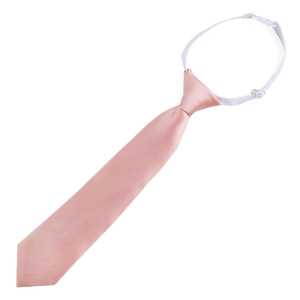 Products: Blush Dusky Pink Junior Boys Elasticated Tie