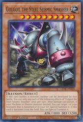 Yu Gi Oh: Golgoil the Steel Seismic Smasher [LEDE-EN026] Common