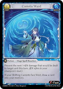 Grand Archive Single: Coriolis Ward (039) [Mortal Ambition Starter Decks]