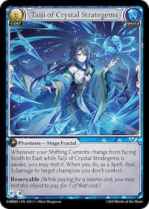 Taiji of Crystal Strategems (042) [Mortal Ambition Starter Decks]