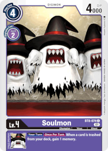 Digimon: Soulmon [BT8-074] [New Awakening]