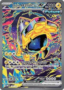 Iron Hands ex (154/131) [Scarlet & Violet: Prismatic Evolutions]