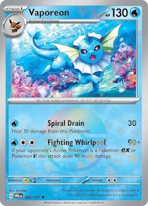 Vaporeon (022/131) (Poke Ball Pattern) [Scarlet & Violet: Prismatic Evolutions]