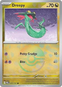 Pokemon: Dreepy (071/131) (Poke Ball Pattern) [Scarlet & Violet: Prismatic Evolutions]