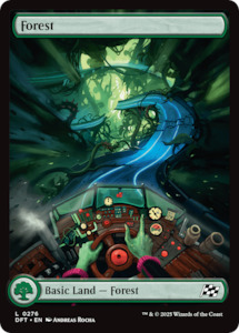 Magic The Gathering Singles: Forest (0276) [Aetherdrift]