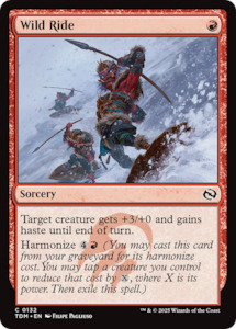 Magic The Gathering Singles: Wild Ride [Tarkir: Dragonstorm]