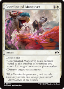 Magic The Gathering Singles: Coordinated Maneuver [Tarkir: Dragonstorm]