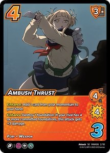 My Hero Academia: Ambush Thrust [Jet Burn]
