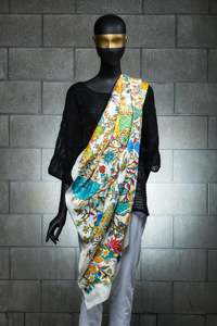 Scarves: Large Silk Scarf