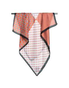 Scarf - Copper Flower Print