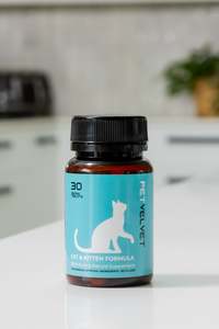 Pet Deer Velvet: Cat & Kitten Health & Wellness Formula - 30 Deer Velvet Tablets