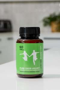 Athlete Deer Velvet: Pure Deer Antler Velvet - 60 Capsules