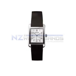 Victorinox Alliance ladies black rubber strap - NZ Watchbands