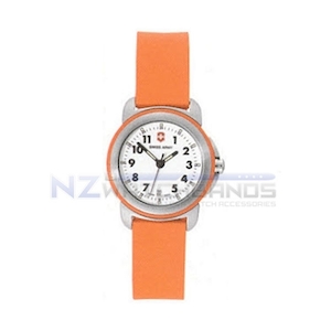 Victorinox ladies orange rubber strap - NZ Watchbands