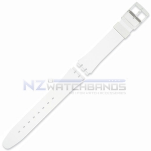 Gts Swatch clear plastic 18mm strap - NZ Watchbands