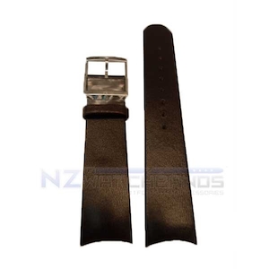 CK Bold Round Chronograph brown 22mm leather strap - NZ Watchbands