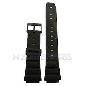Products: 70610304 Casio 17mm black rubber strap - NZ Watchbands