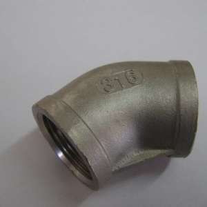 Accessories: Stainless Steal 45˙ Elbow