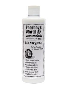 Bazowa Home Exterior Car Care Wheel Tyre: Poorboy's World Bold N Bright Tyre Gel