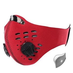 Bazowa Home Ppe Personal Protective Equipment: Protective Face Mask Red