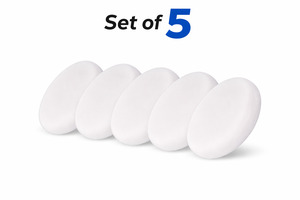 Bazowa Home Polishing Buffing Pads: Cutting Polishing Pad Open Cell Foam 150 x 30 mm Set Of 5